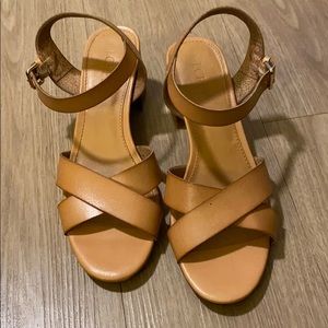 JCrew Strappy Heels